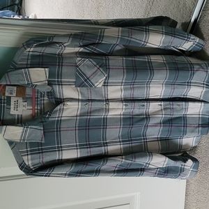 NWT Flannel Plaid Shirt 2x Field and Stream